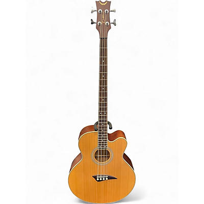 Used Dean EABC Natural Acoustic Bass Guitar