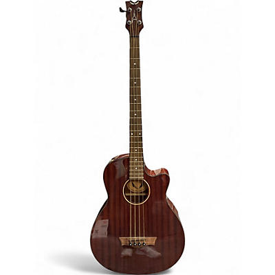 Used Dean EABC Natural Acoustic Bass Guitar