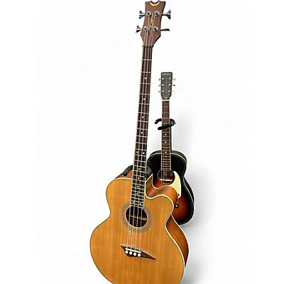 Used Dean EABC Natural Acoustic Bass Guitar