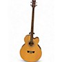 Used Dean EABC Natural Acoustic Bass Guitar Natural