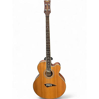 Used Dean EABC Natural Acoustic Bass Guitar