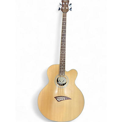 Used Dean EABC Natural Acoustic Bass Guitar