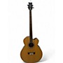 Used Dean EABC Natural Acoustic Bass Guitar Natural