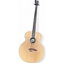 Used Dean EABC Natural Acoustic Bass Guitar Natural