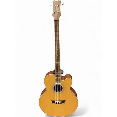 Used Dean EABC Natural Acoustic Bass Guitar
