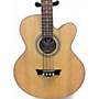 Used Dean EABC Natural Acoustic Bass Guitar Natural