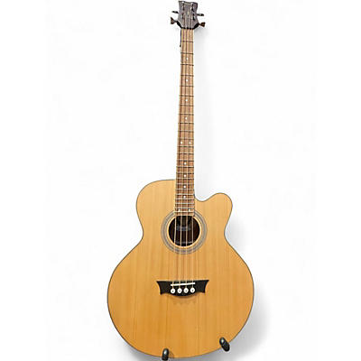 Used Dean EABC Natural Acoustic Bass Guitar