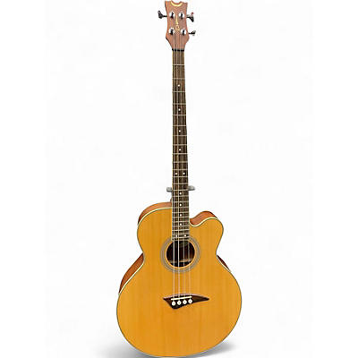 Used Dean EABC Natural Acoustic Bass Guitar