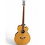 Used Dean EABC Natural Acoustic Bass Guitar Natural