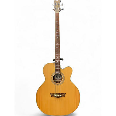 Used Dean EABC Natural Acoustic Bass Guitar
