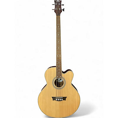Used Dean EABC Natural Acoustic Bass Guitar