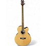 Used Dean EABC Natural Acoustic Bass Guitar Natural