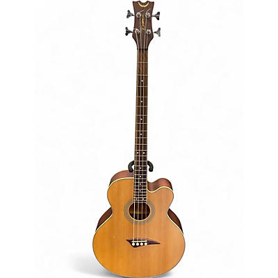 Used Dean EABC Natural Acoustic Bass Guitar