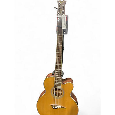 Used Dean EABC5 NATURAL Acoustic Bass Guitar