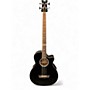 Used Dean EABS CBK Exotica Supreme BLACK Acoustic Bass Guitar BLACK