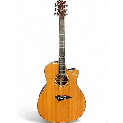 Used Dean ECSW Natural Acoustic Electric Guitar