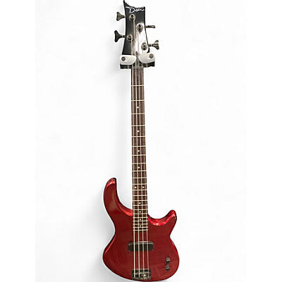 Used Dean EDGE 09 Metallic Red Electric Bass Guitar
