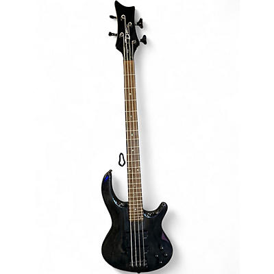 Used Dean EDGE Trans Black Electric Bass Guitar