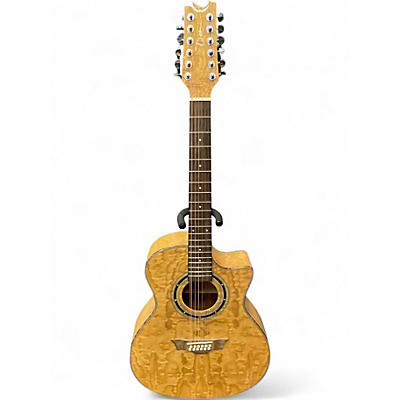 Used Dean EQA12 GN Quilt 12 String Acoustic Guitar