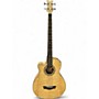 Used Dean EQABA GN L Natural Acoustic Bass Guitar Natural