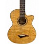Used Dean EQABA GN Natural Acoustic Bass Guitar Natural