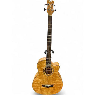 Used Dean EQABA GN QUILT ASH Acoustic Bass Guitar