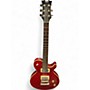 Used Dean EVO Chrome Red Solid Body Electric Guitar Chrome Red