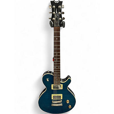 Used Dean EVO Trans Blue Solid Body Electric Guitar