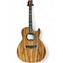 Used Dean EX KOA Natural Acoustic Electric Guitar Natural