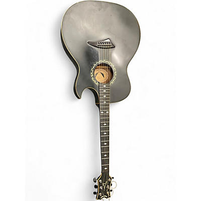 Used Dean EXBKS Exhibition Black Acoustic Electric Guitar