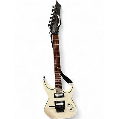 Used Dean EXILE X FLOYD ROSE White Solid Body Electric Guitar