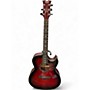 Used Dean EXQA RED BURST Acoustic Guitar RED BURST