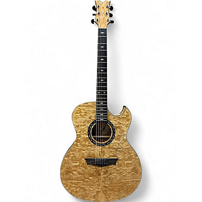 Used Dean EXQAGN Natural Acoustic Electric Guitar