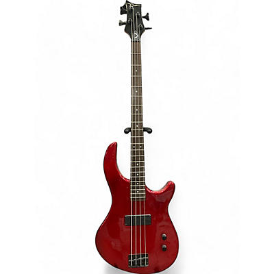 Used Dean Edge 09 4 String Metallic Red Electric Bass Guitar