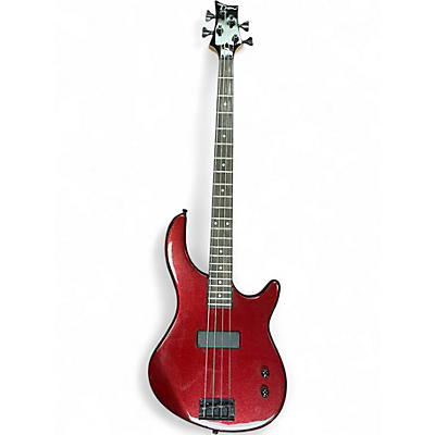 Used Dean Edge 09 4 String Red Electric Bass Guitar