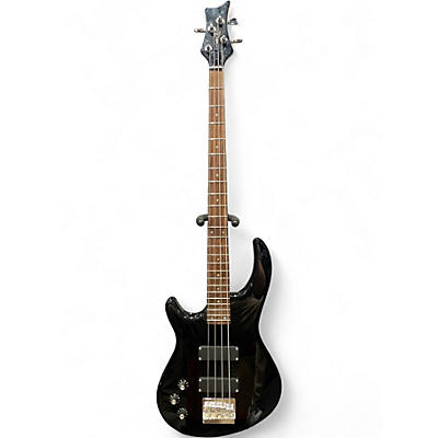 Used Dean Edge 1 4 String Black Electric Bass Guitar