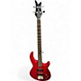 Used Dean Edge 10 Candy Apple Red Electric Bass Guitar Candy Apple Red