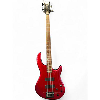 Used Dean Edge 10 Candy Apple Red Electric Bass Guitar