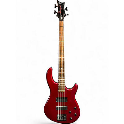 Used Dean Edge 10 Red Electric Bass Guitar