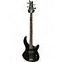 Used Dean Edge 4 String Black Electric Bass Guitar Black