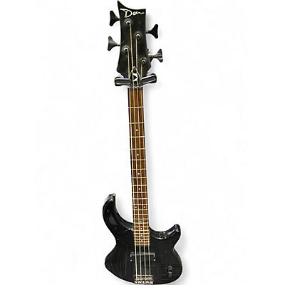 Used Dean Edge 4 String Black Electric Bass Guitar