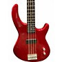 Used Dean Edge 4 String Candy Apple Red Electric Bass Guitar Candy Apple Red