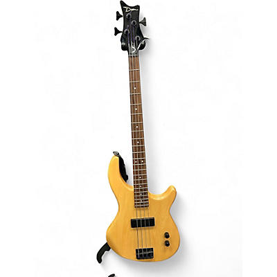 Used Dean Edge 4 String Natural Electric Bass Guitar