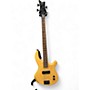 Used Dean Edge 4 String Natural Electric Bass Guitar Natural