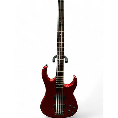 Used Dean Edge 4 String Red Electric Bass Guitar