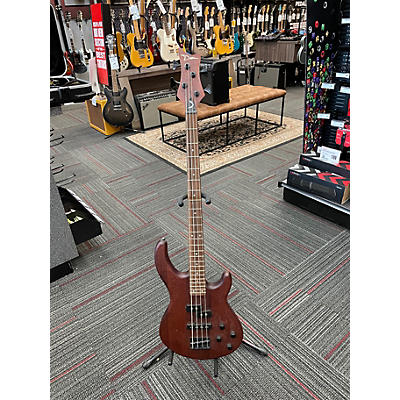 Used Dean Edge 4 String Walnut Electric Bass Guitar