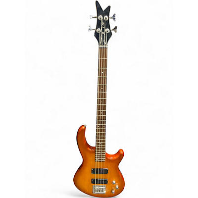Used Dean Edge 4 Sunburst Electric Bass Guitar