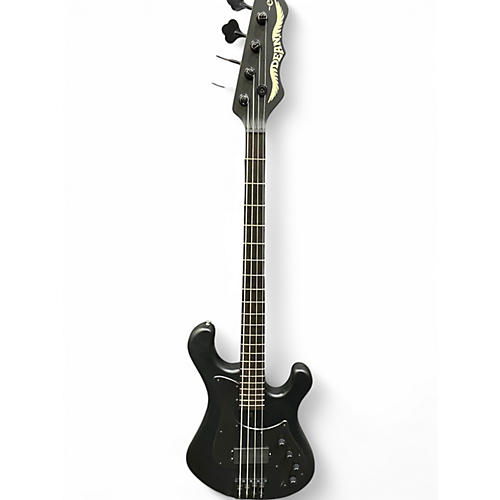 Used Dean Eric Bass Signature Hillsboro Black Electric Bass Guitar Black