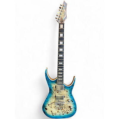 Used Dean Exile Ocean Blue Burst Solid Body Electric Guitar