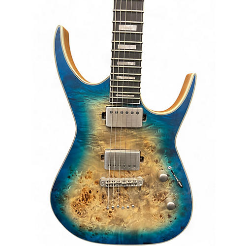 Dean Used Dean Exile Select Satin Turquoise Burst Solid Body Electric Guitar Satin Turquoise Burst